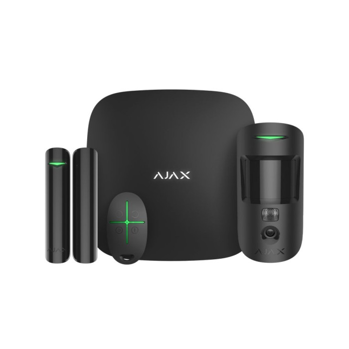 Охоронна сигналізація Ajax StarterKit Cam з 2G, Ethernet та фотофіксацією тривог